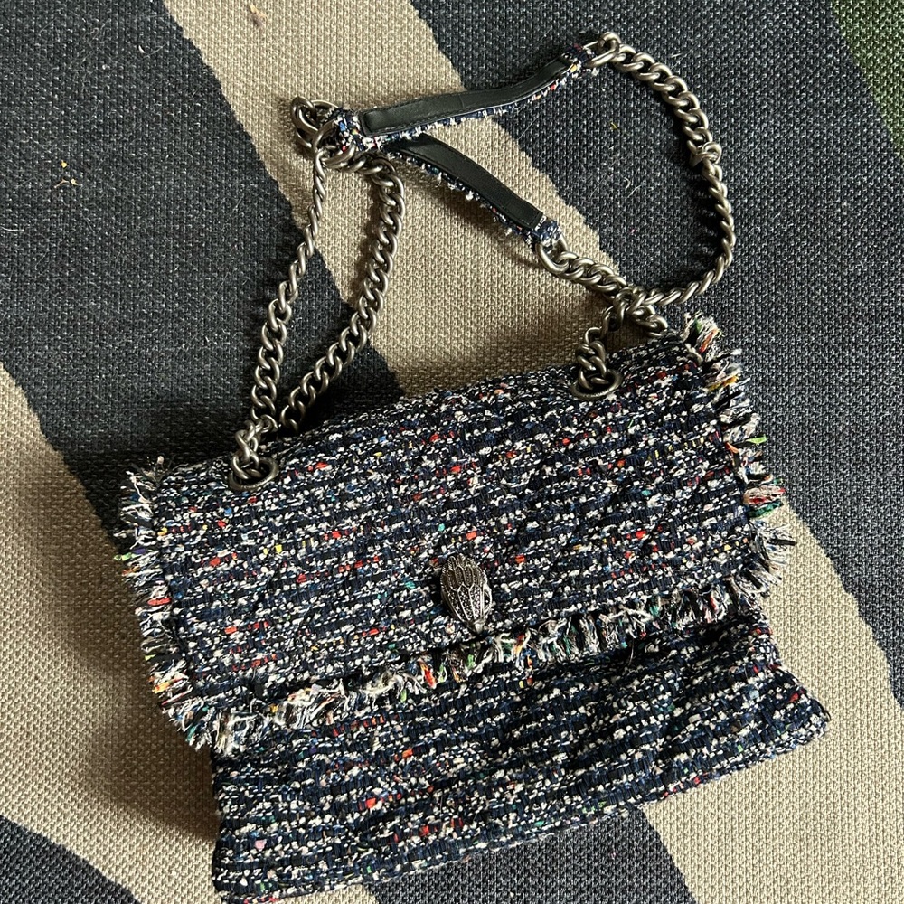 Kurt Geiger Kensington Tweed Bag (New With Tags)